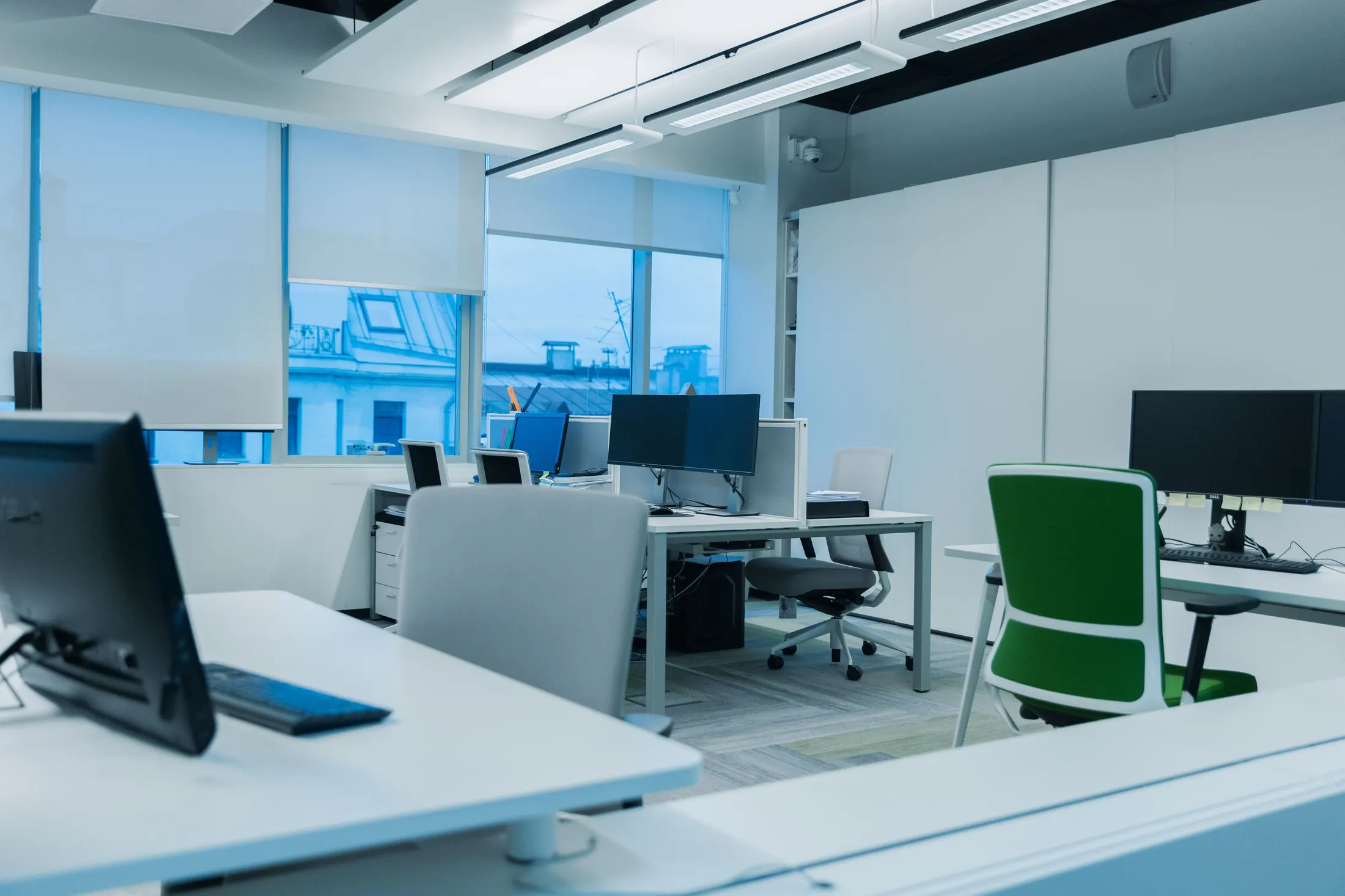 Internal operations of a company at work