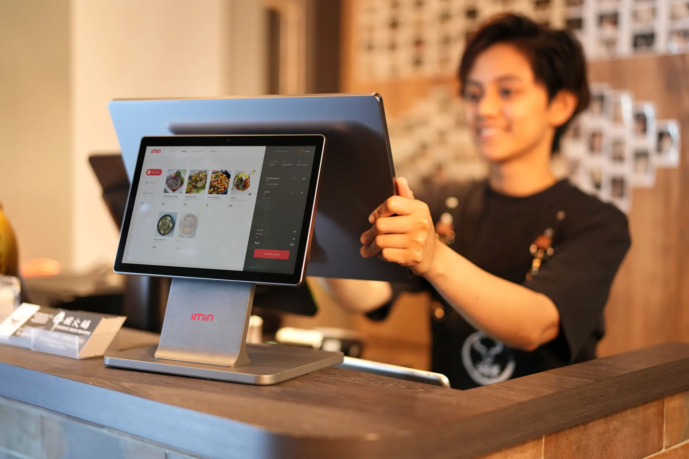 Point of sale in operation